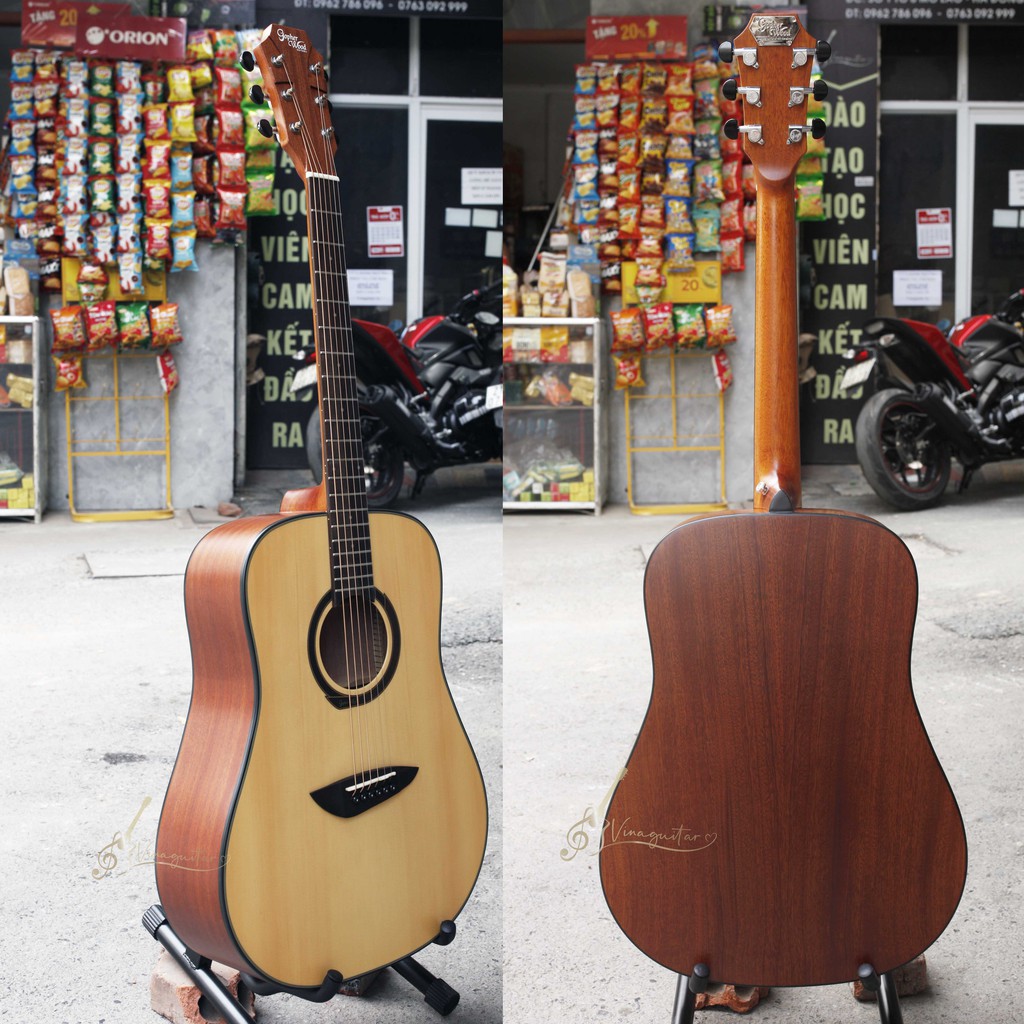 [ Thanh lí nửa giá gốc ] Đàn guitar acoustic Gopher Wood G-100NS chính hãng  guitar Hàn Quốc  tặng full phụ kiện