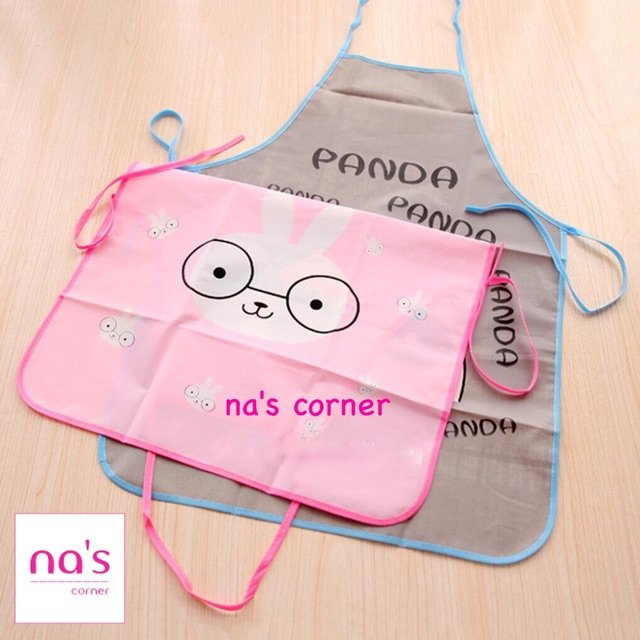 Tạp dề chống thấm dễ thương tiện dụng rửa chén, rửa rau...