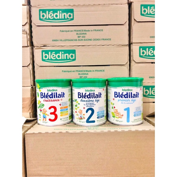 sữa bột bledilait mẫu mới 400g date 9/2022