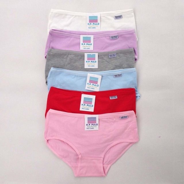 combo 10 quần lót Pulo xuất Mỹ, 100% cotton cực đẹp