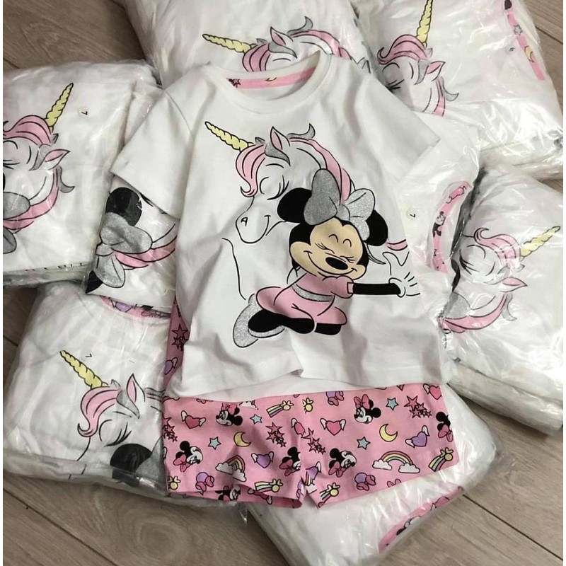 Bộ pony cotton bé gái