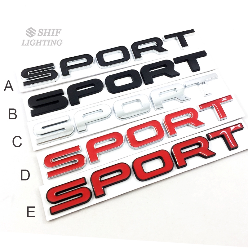 Sticker bằng kim loại chữ SPORT để trang trí xe LAND ROVER/ RANGE ROVER