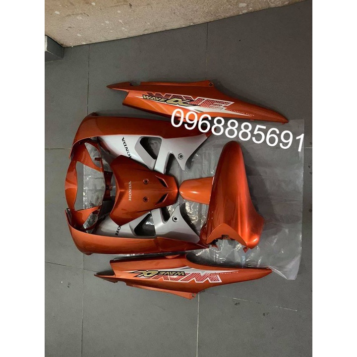 BỘ VỎ NHỰA XE MÁY WAVE A CAM 2016
