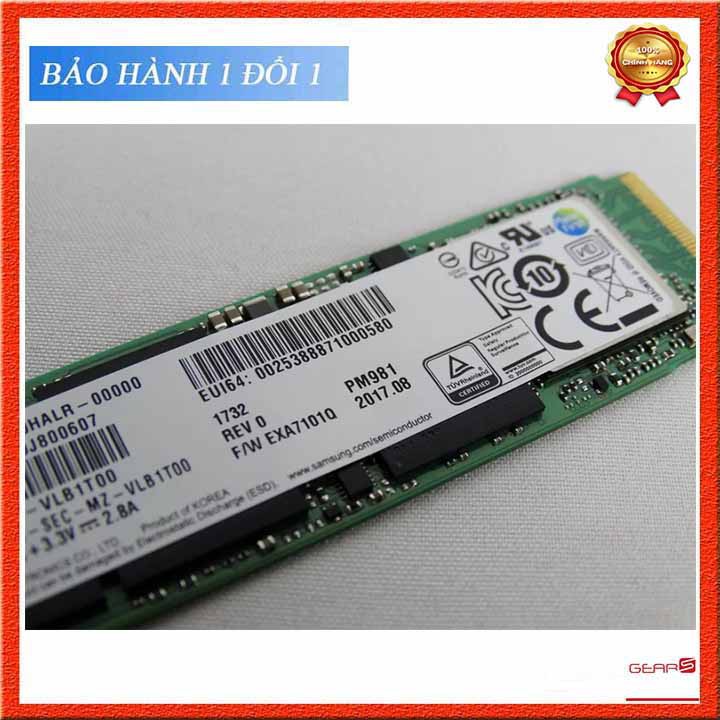 Ổ cứng SSD Samsung NVMe PM981a 256GB 512GB M.2 PCIe Gen3 x4 Bảo hành 36 Tháng | WebRaoVat - webraovat.net.vn