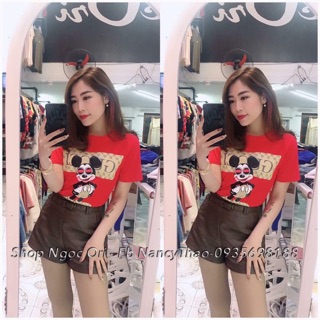 Áo chuột micky gucci