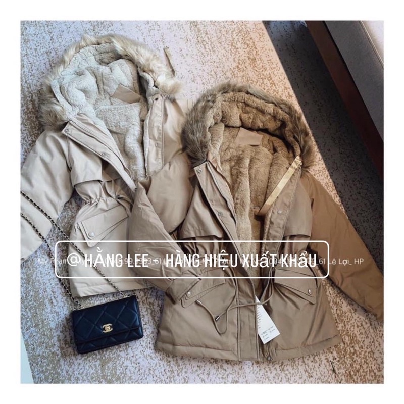 ( SẴN ) ÁO PARKA MŨ LÔNG QC SIÊU HOT