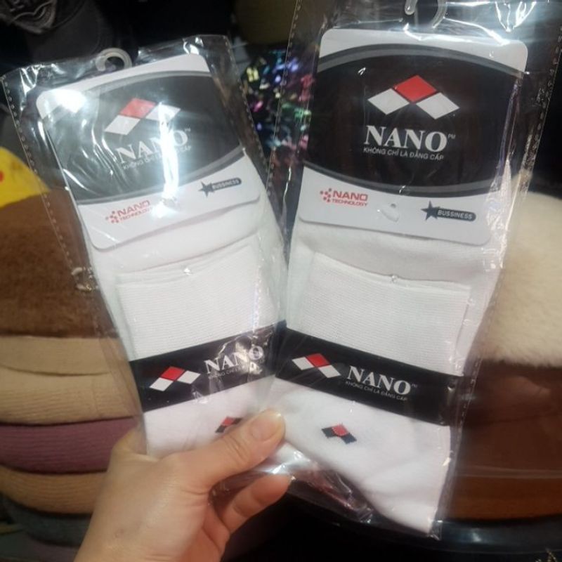 Tất nam hãng nano , chống hôi chân, khử mùi ♥️