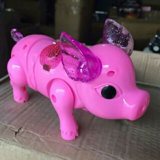 Đồ chơi ngựa pony, heo đèn nhạc pin