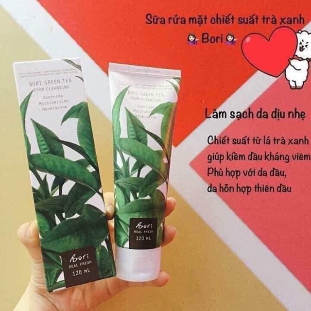 SỮA RỬA MẶT HÀN QUỐC BORI CHÍNH HÃNG