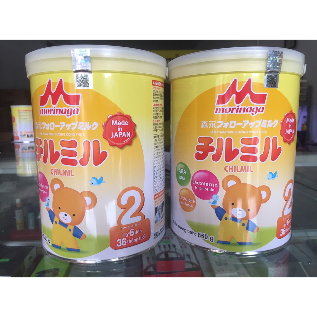 SỮA MORINAGA SỐ 2 850G date t3 /2023(hàng chính hãng do Lê Mây phân phối)