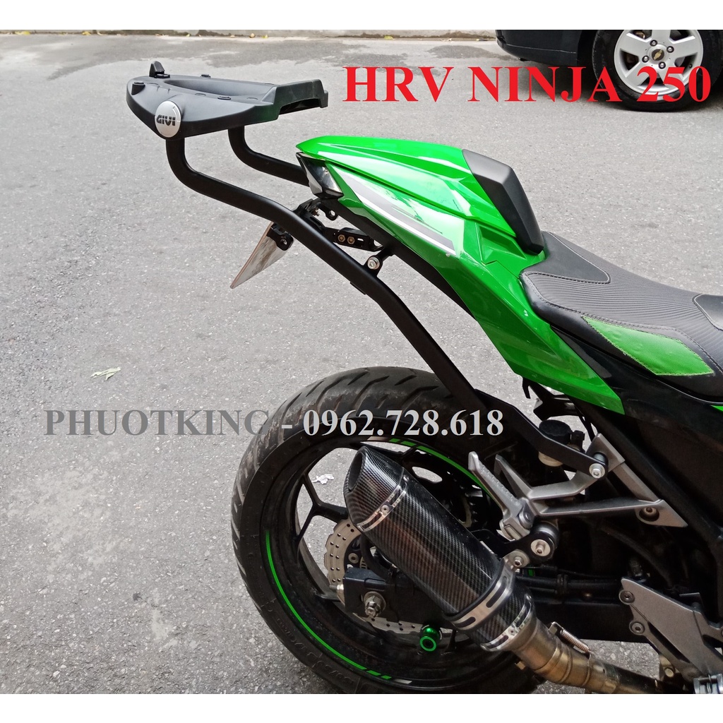 Baga GIVI HRV Kawasaki NINJA 250/300 chính hãng bảo hành 2 năm