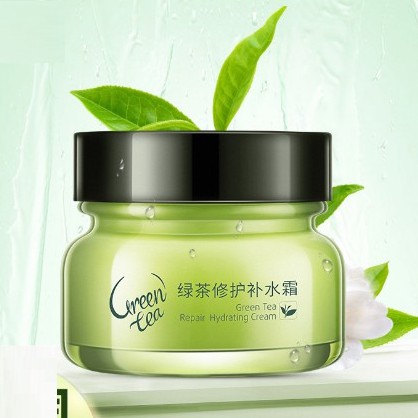 Kem dưỡng trắng, cấp ẩm Green Tea Laikou giúp da mịn màng trắng sáng