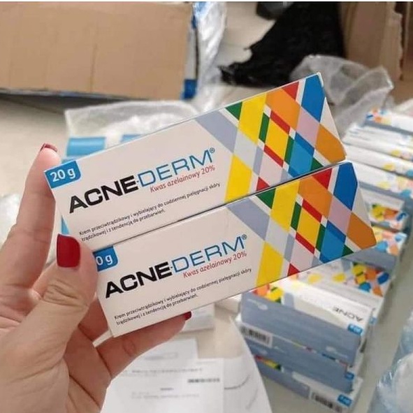 Kem giảm mụn, làm trắng da Acne Derm 20% Azelaic(Acnederm)