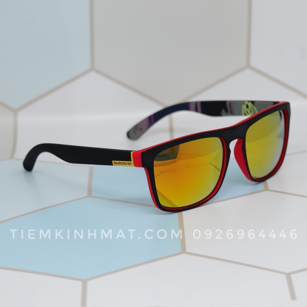 Kính Mát Nam Nữ QuikSilver The Ferris , Dáng Vuông Dễ Đeo , Chống Nắng Cực Tốt - L.A Store