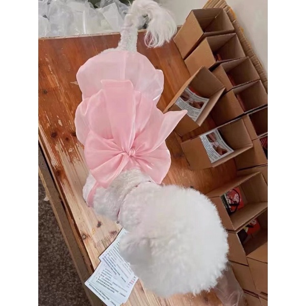 ÁO ĐẦM XINH NƠ TO CHO CÚN