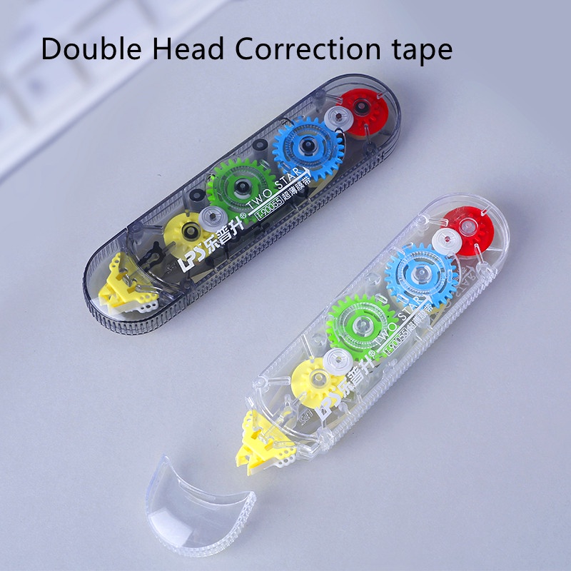 Bút xóa kéo hai đầu màu vàng trắng 5mm*10m