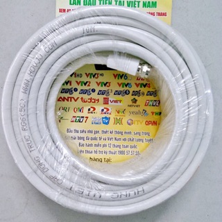 Dây cáp anten truyền hình kỹ thuật số mặt đất DVB T2 15m