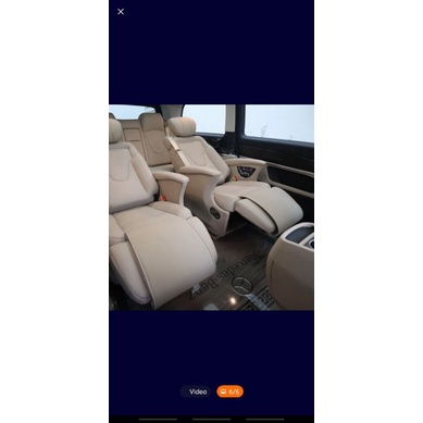 Ghế điện sang cho xe limousine
