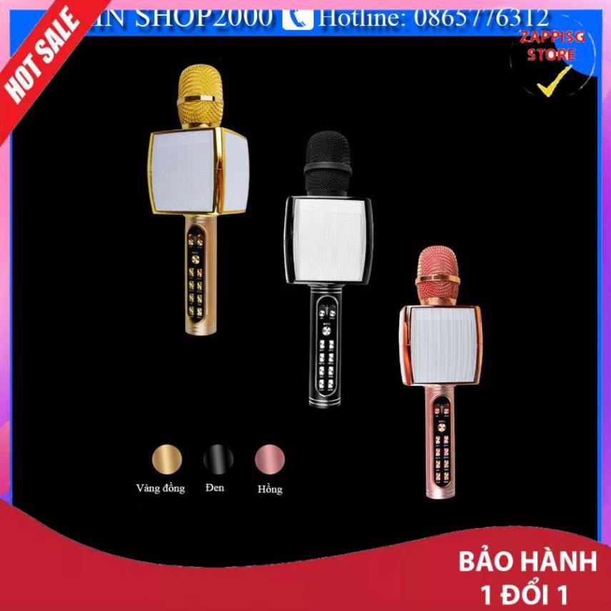 ✔️ MIC HÁT KARAOKE BLUETOOTH YS 91 ĐA CHỨC NĂNG  - Bảo hành 1 đổi 1