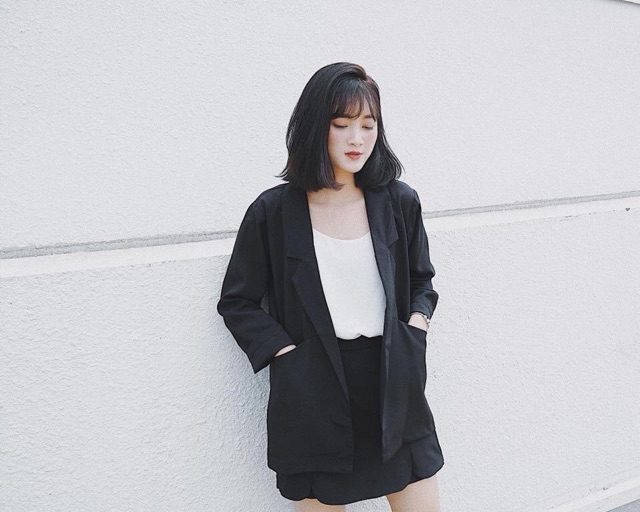 [SALE] Áo Blazer 4 màu không khuy_ẢNH THẬT MẪU CHỤP_jumefashionshop | BigBuy360 - bigbuy360.vn