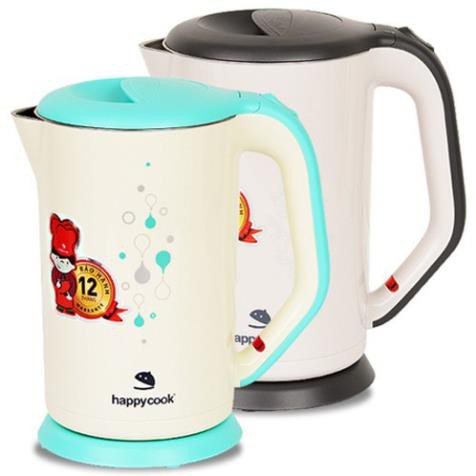 ( Chính hãng ) ẤM ĐUN SIÊU TỐC HAPPYCOOK 2 LỚP HEK-17WF 1.7 LÍT