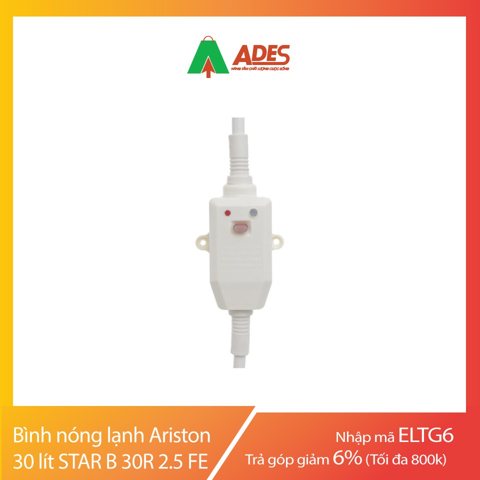 Bình nóng lạnh Ariston 30 lít STAR B 30R 2.5 FE | Chính Hãng, Giá Rẻ