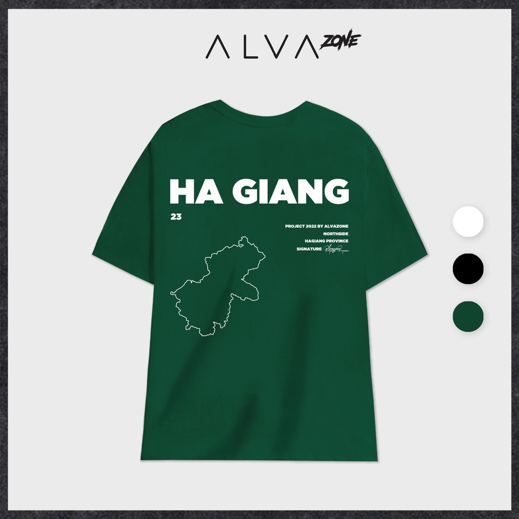Áo Thun Hà Giang LocalBrand Phông Cổ Tròn Tay Lỡ Unisex Nam Nữ Thế Hệ Genz