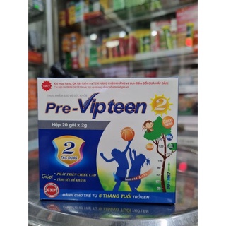 Cốm Pre- Vipteen 2 Bổ sung Calci - Mk7 - Hỗ trợ phát triển chiều cao