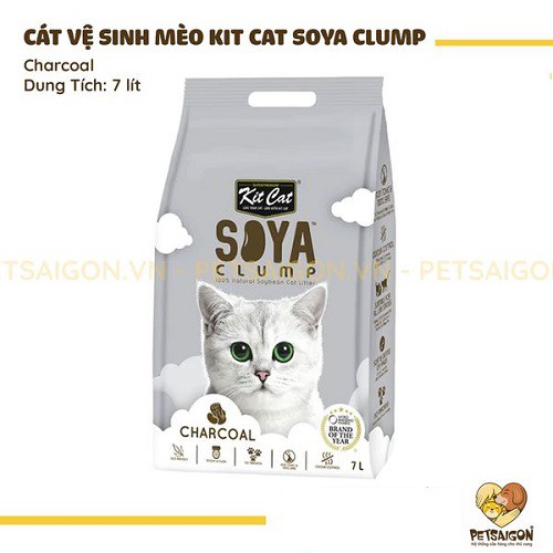 [CHÍNH HÃNG] CÁT VỆ SINH KITCAT ĐẬU NÀNH SOYA CLUMP 7L