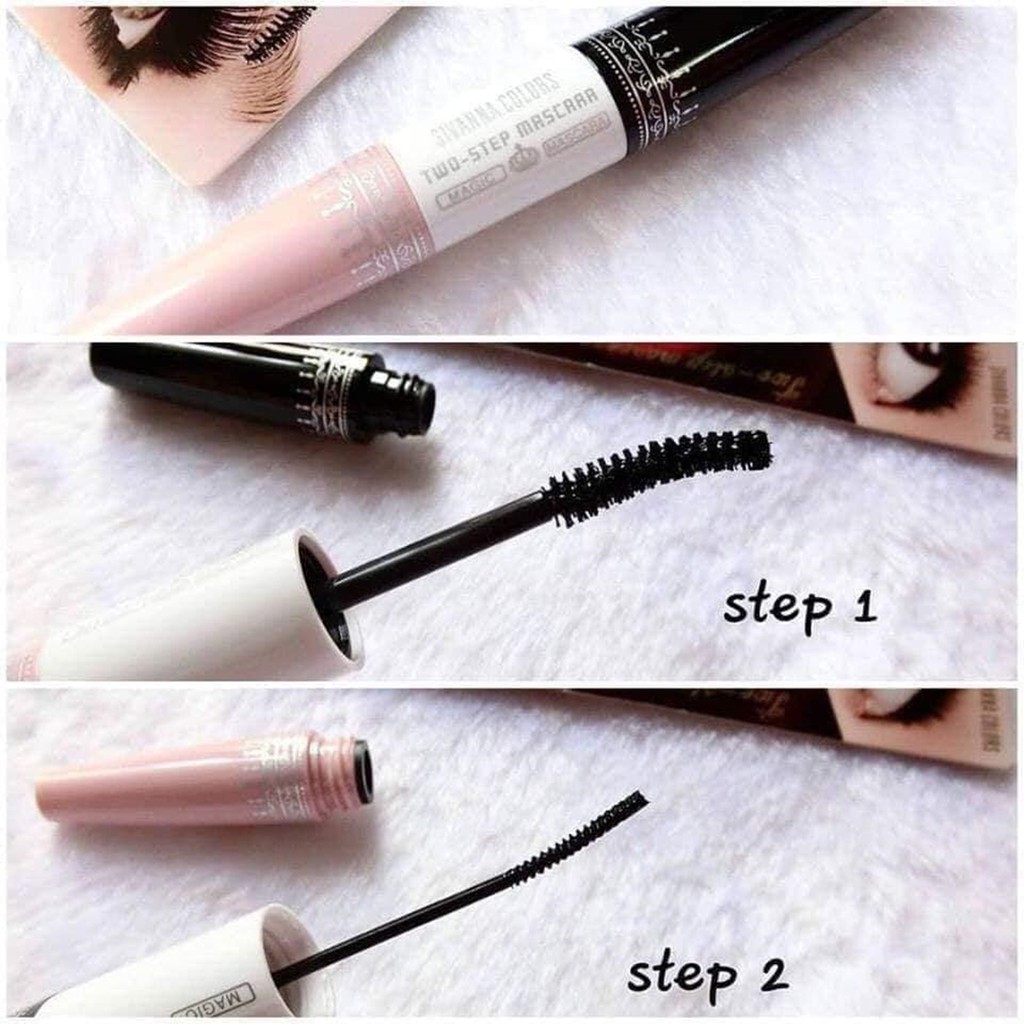 Chuốt mi mascara SIVANNA - Chuốt mi 2 đầu dài và dày chuẩn hàng Thái