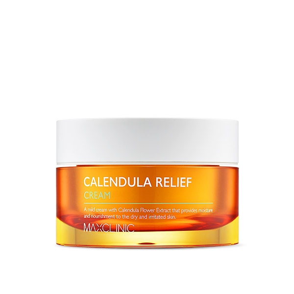 Kem Dưỡng Calendula Dưỡng Sáng - Làm Dịu Da Maxclinic Dành Cho Mọi Loại Da 50g | Xù Korea
