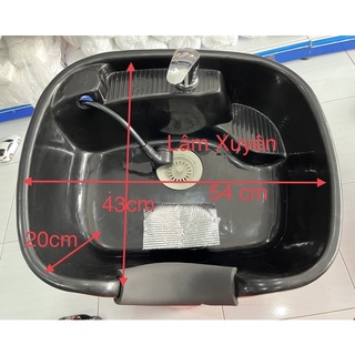 [KÈM PHỤ KIỆN] Bồn gội đầu nhựa 2024 LỚN  FREESHIP  NHỰA CAO CẤP kèm bộ phễu lọc rác dây vòi sen van gật gù Giá Xưởng.