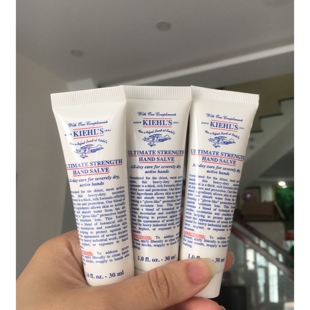 Kem Dưỡng Da Tay Kiehl'S Ultimate Strength Hand Salve 30Ml | Shopee Việt Nam