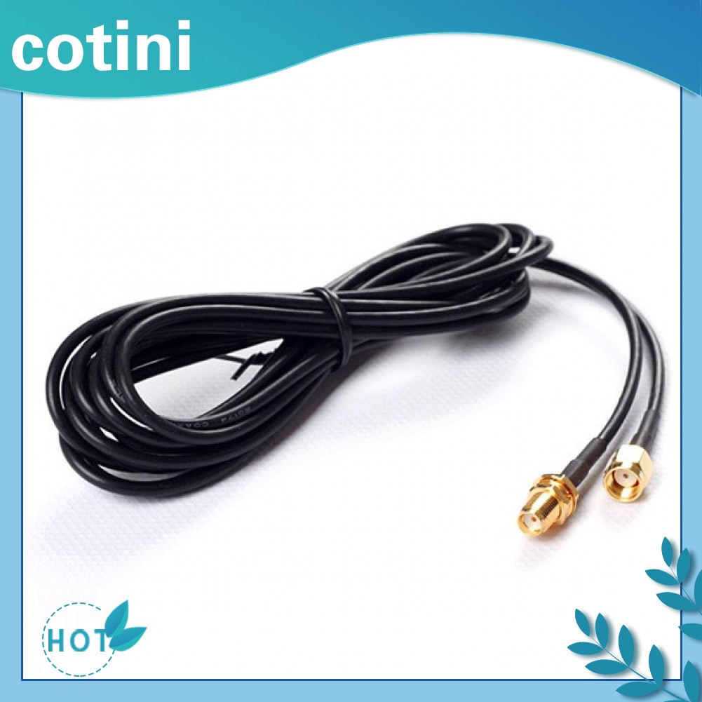 [COD]♦♦Cáp nối dài Bộ định tuyến Wi-Fi 2,8m Dây dẫn RP-SMA cho Bộ định tuyến Wi-Fi D-Link