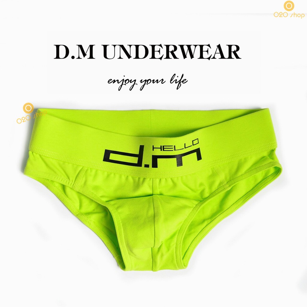 Quần lót nam tam giác cao cấp, sịp nam tam giác thun cotton Hiệu DM LN022