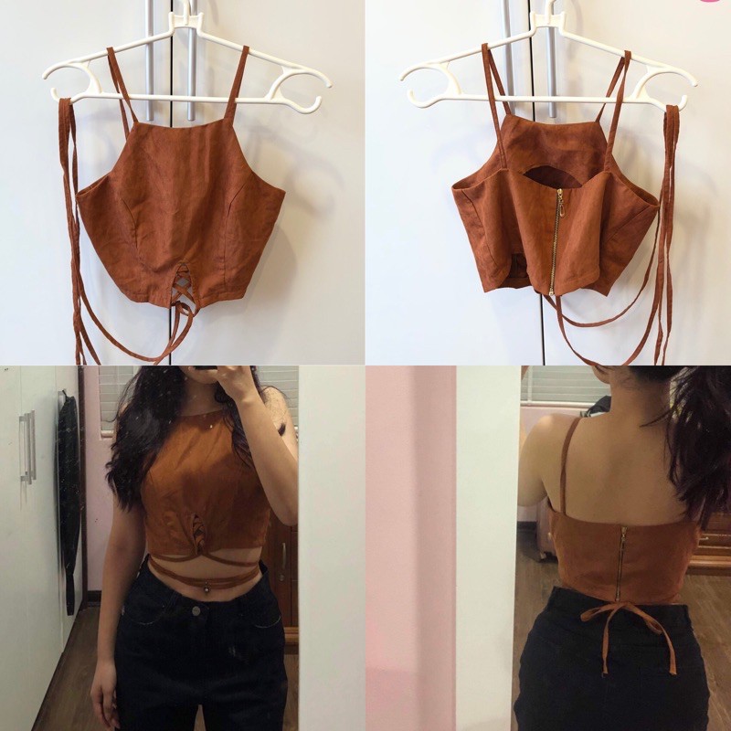 Croptop 2 dây Chicbae21