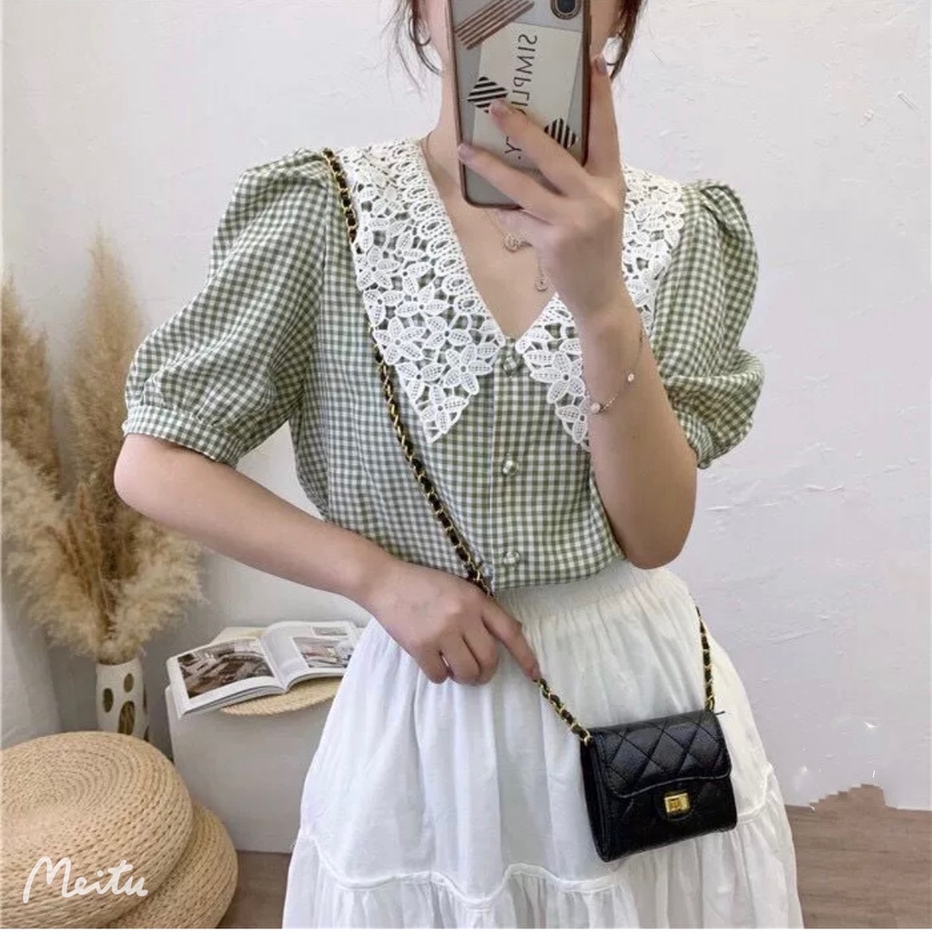 Túi đeo chéo mini dây xích thời trang Hàn Quốc cho nữ