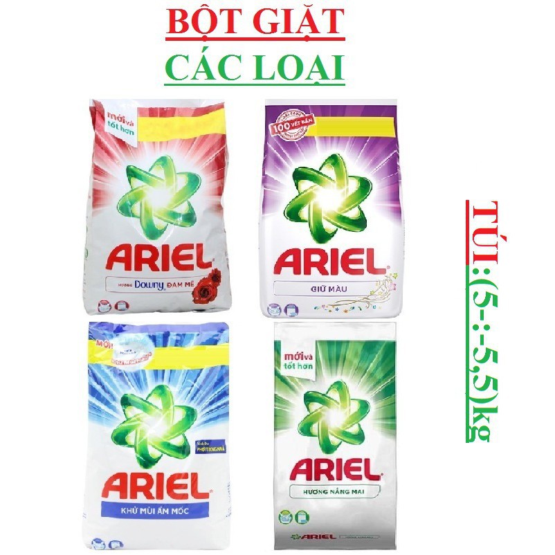 Bột giặt Ariel hương Downy đam mê nắng mai 5,5kg