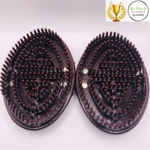 Bàn chải thông kinh lạc massage body, bàn chải giảm béo chất liệu siliocon cao cấp