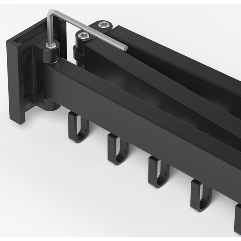 Ossayi Thanh treo móc quần áo Bằng Nhôm Có Thể Gấp Lại Tiện Dụng