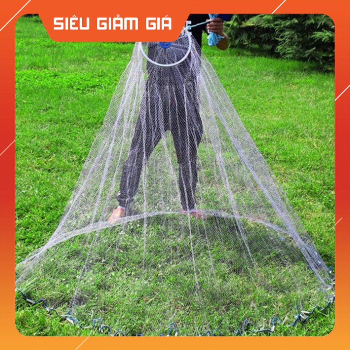 [Combo] [Combo] Chài Cá Đĩa Rút Thái Lan Dù Cước  [Giá rẻ] [Giá rẻ]