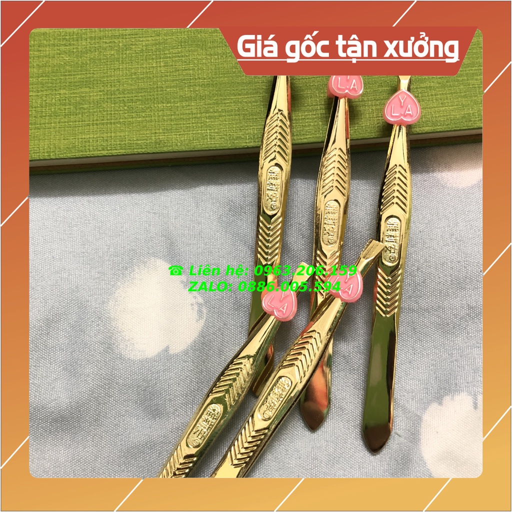 [NEW] Nhíp Nhổ Lông, Tóc Đa Năng, Chất Liệu Thép Mạ Vàng
