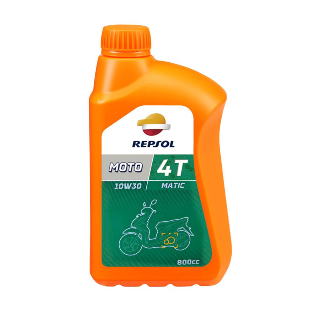 Repsol Moto Matic 4T 10W30 800ml Chuyên dụng cho xe tay ga