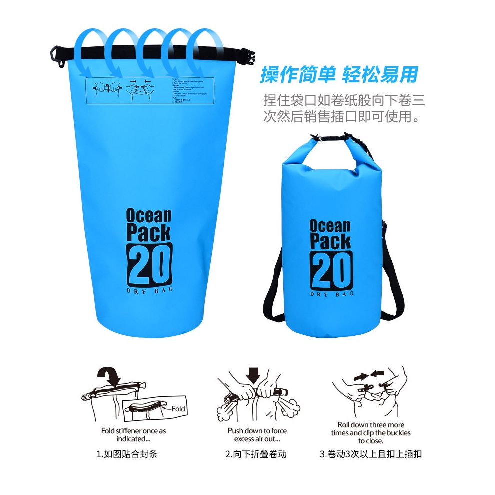 OCEAN PACK Túi Chống Nước Dung Tích 5l / 10l / 15l / 20l