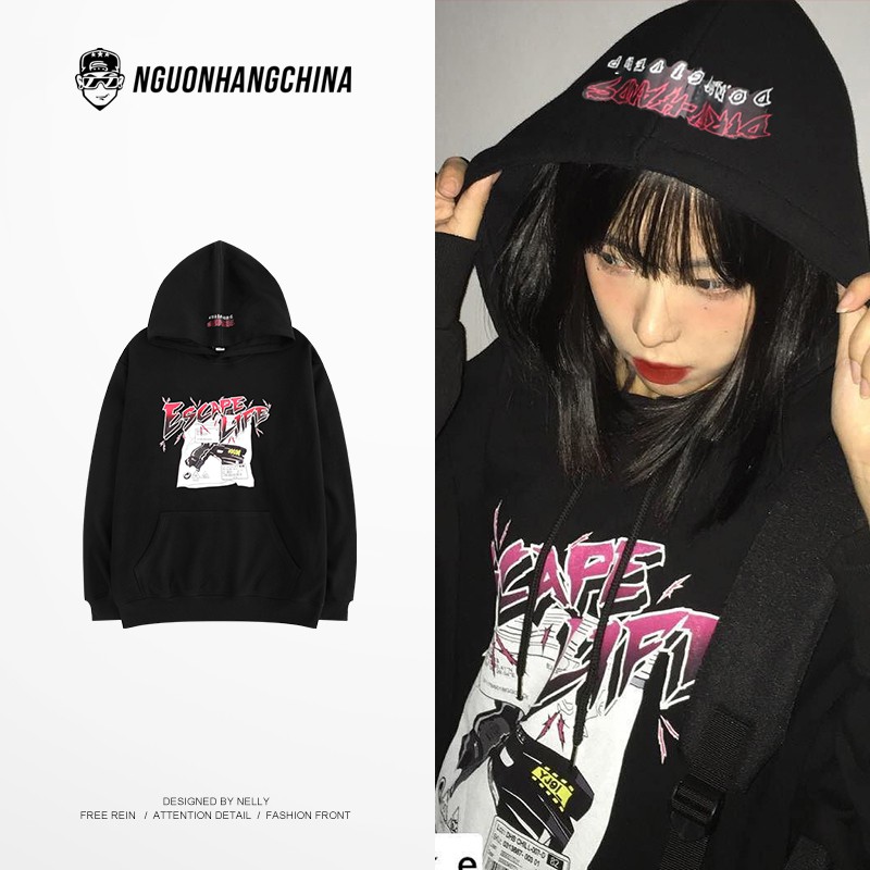 Áo Hoodie Nelly Heybig - Escape Life
