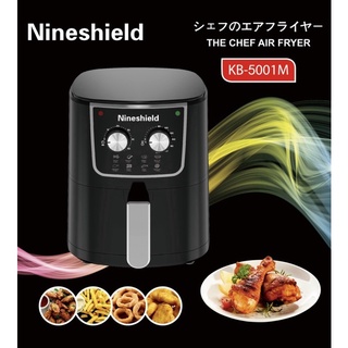 NỒI CHIÊN KHÔNG DẦU NINE SHIELD 5.2L