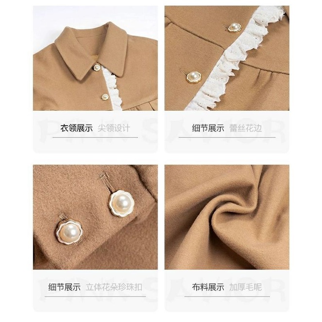 Áo khoác dáng dài phong cách Lolita