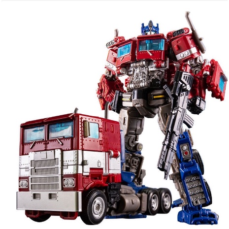 Mô hình đồ chơi nhân vật Optimus Prime trong phim transformer lắp ghép robot  Aoyi Mech biến hình người máy Transformers