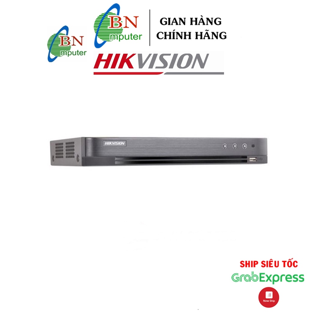 Đầu ghi hình Hikvision 5.0 7204HUHI-K1/E hỗ trợ cam có mic