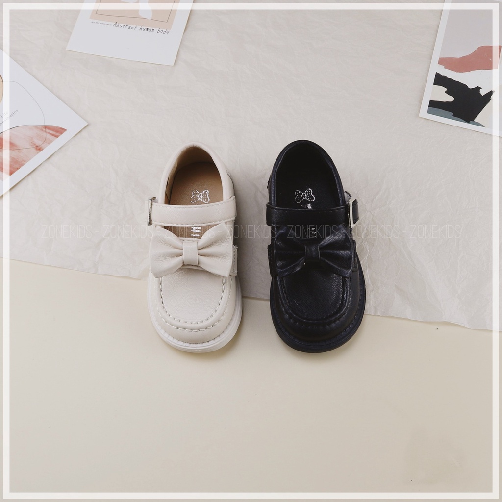 Giày búp bê đính nơ quai ngang cho bé gái Zonekids - B16